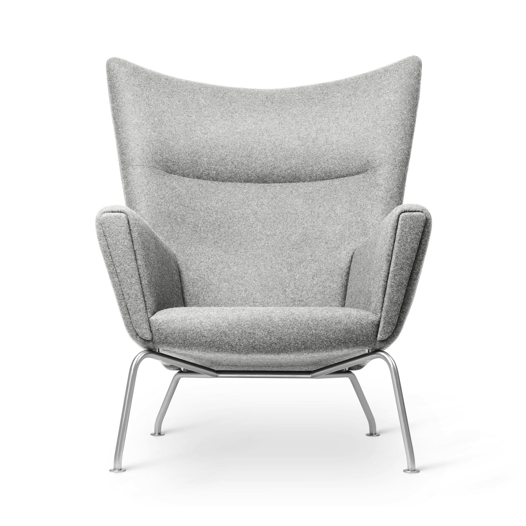 Carl Hansen CH445 Wegner Wing Chair kvadrat Divina Melange 120