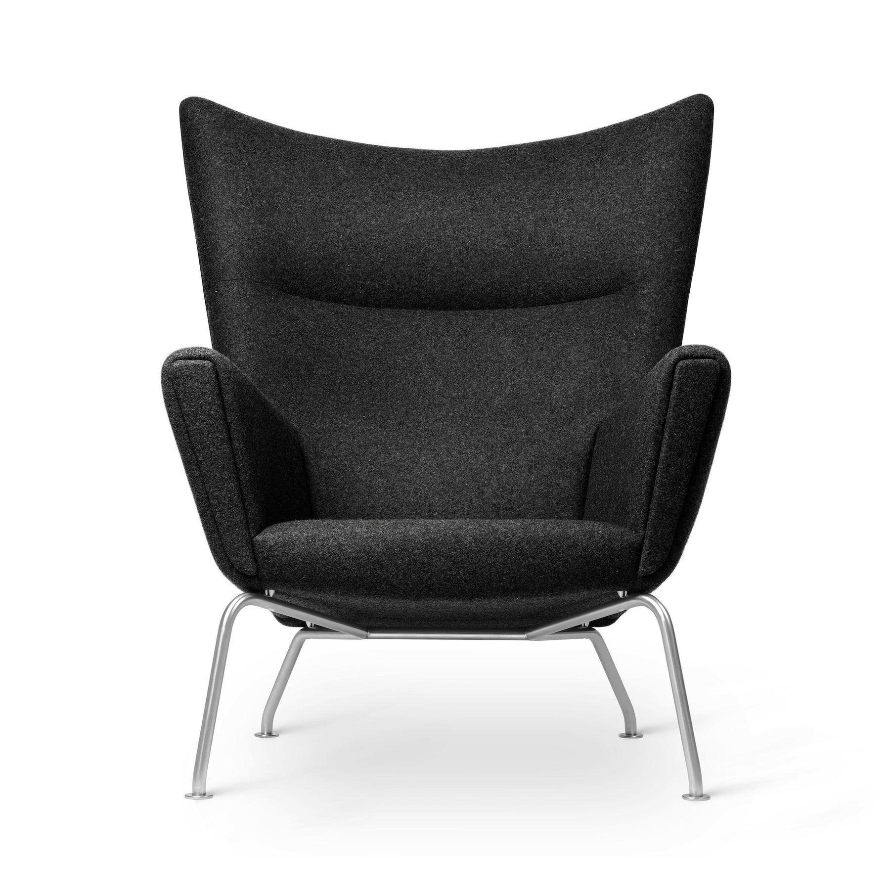 Carl Hansen CH445 Wegner Wing Chair kvadrat Divina Melange 180