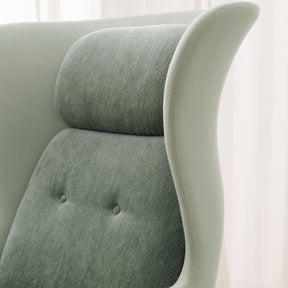 Fritz Hansen Ro Chair Mint Green Designer Selection Detail