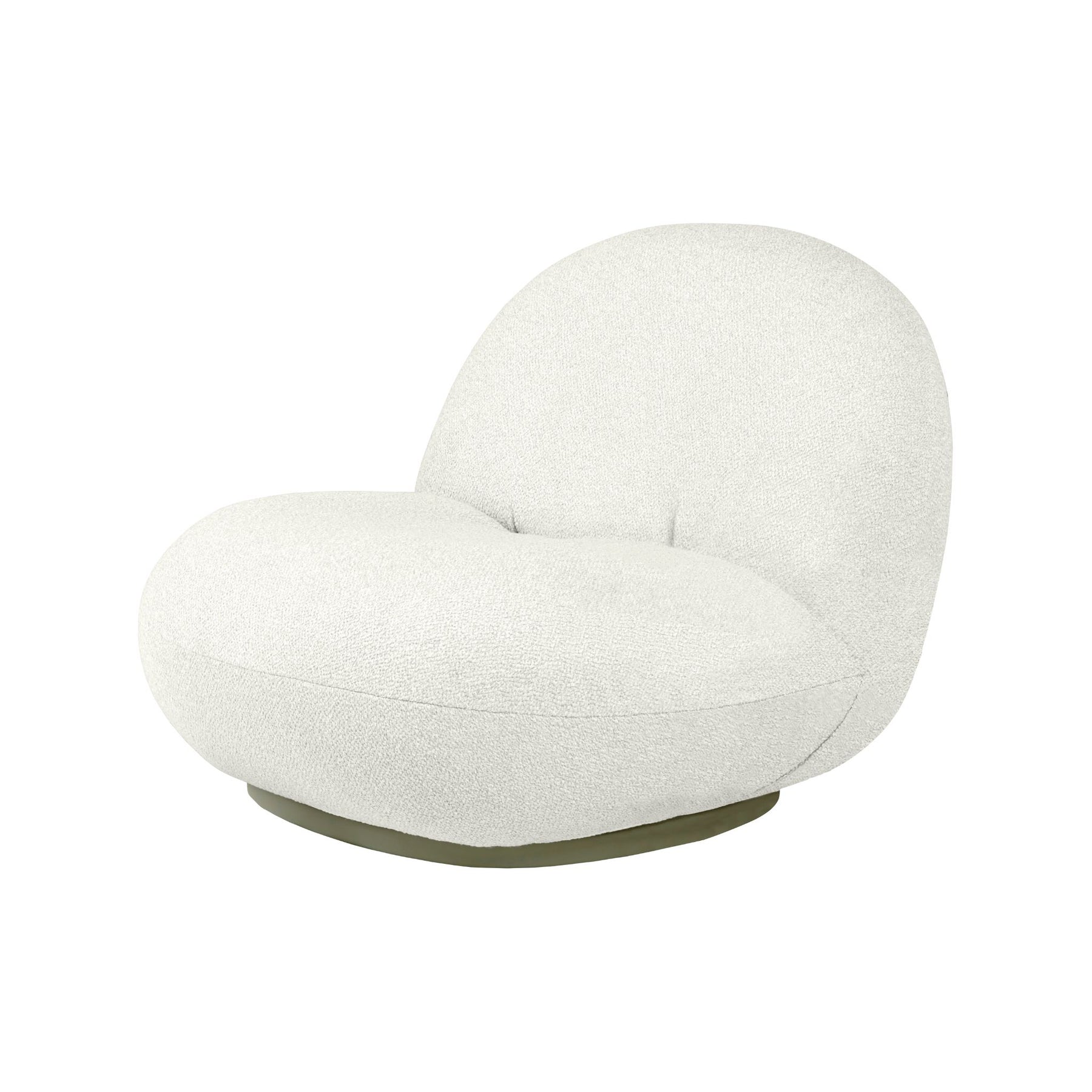 GUBI Pacha Outdoor Swivel Lounge Chair By Pierre Paulin Dedar Libera Neige 002