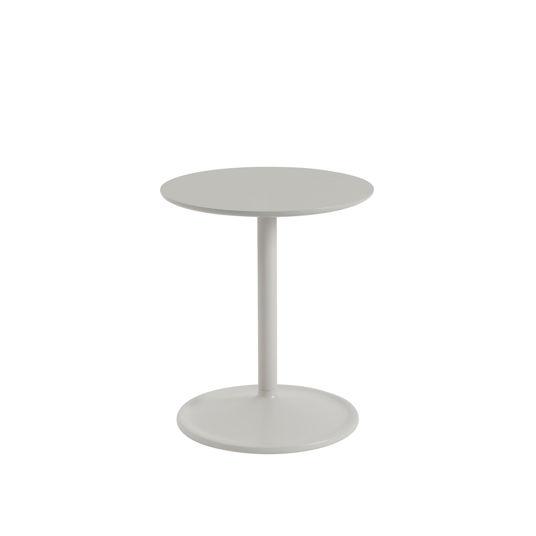 Muuto Soft Side Table Grey 16.1"w x 18.9"h