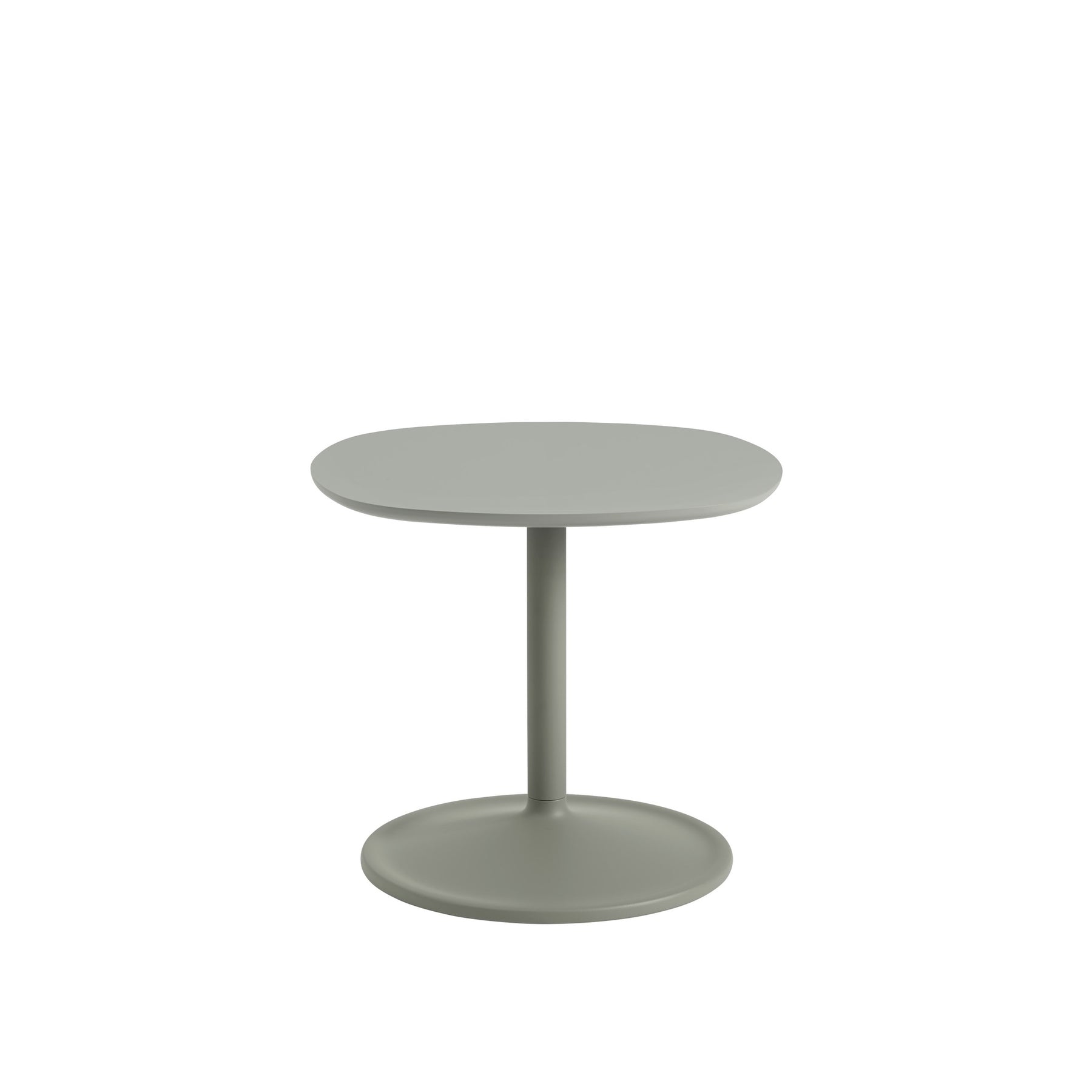 Muuto Soft Side Table Dusty Green 17.7"w x 15.7"h