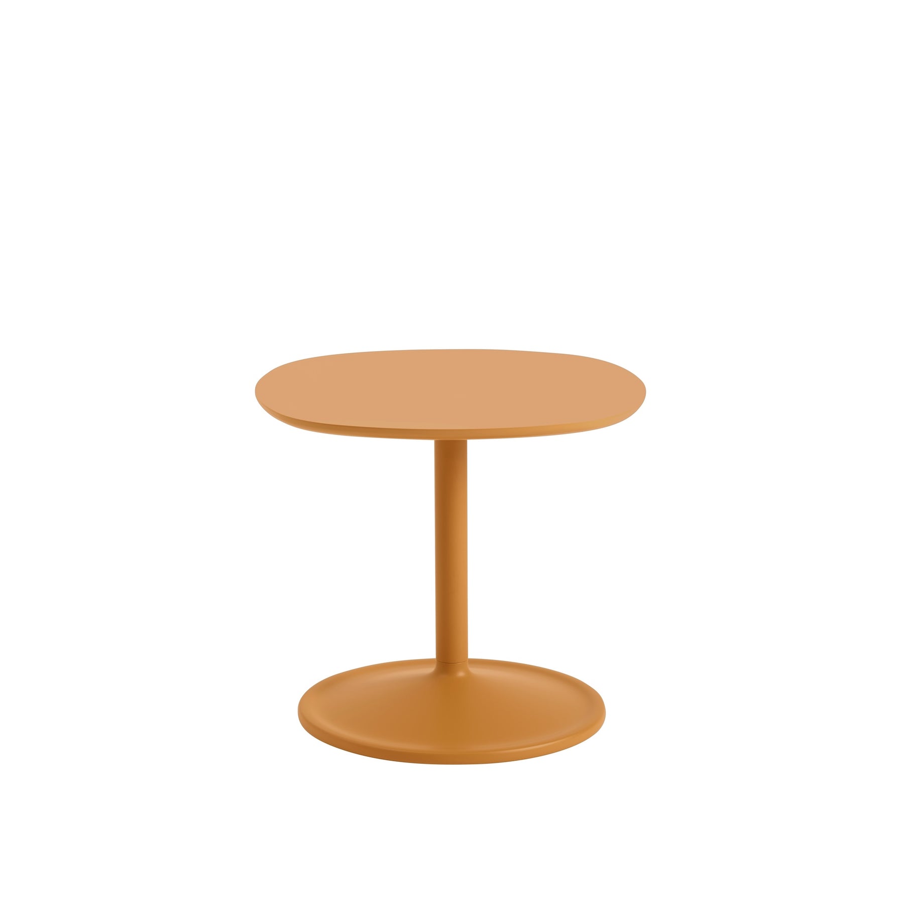 Muuto Soft Side Table Orange 17.7"w x 15.7"h