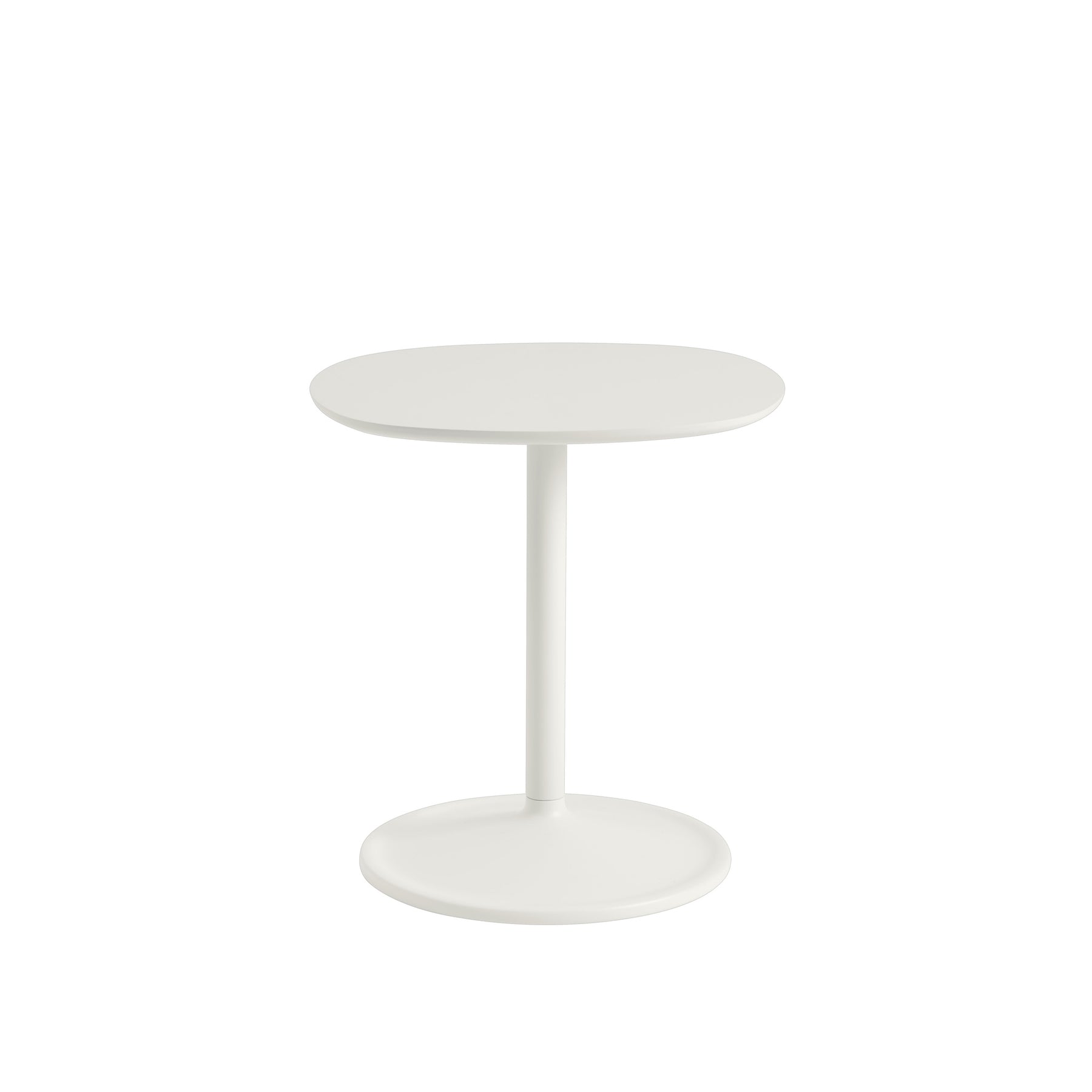 Muuto Soft Side Table Off White 17.7"w x 18.9"h