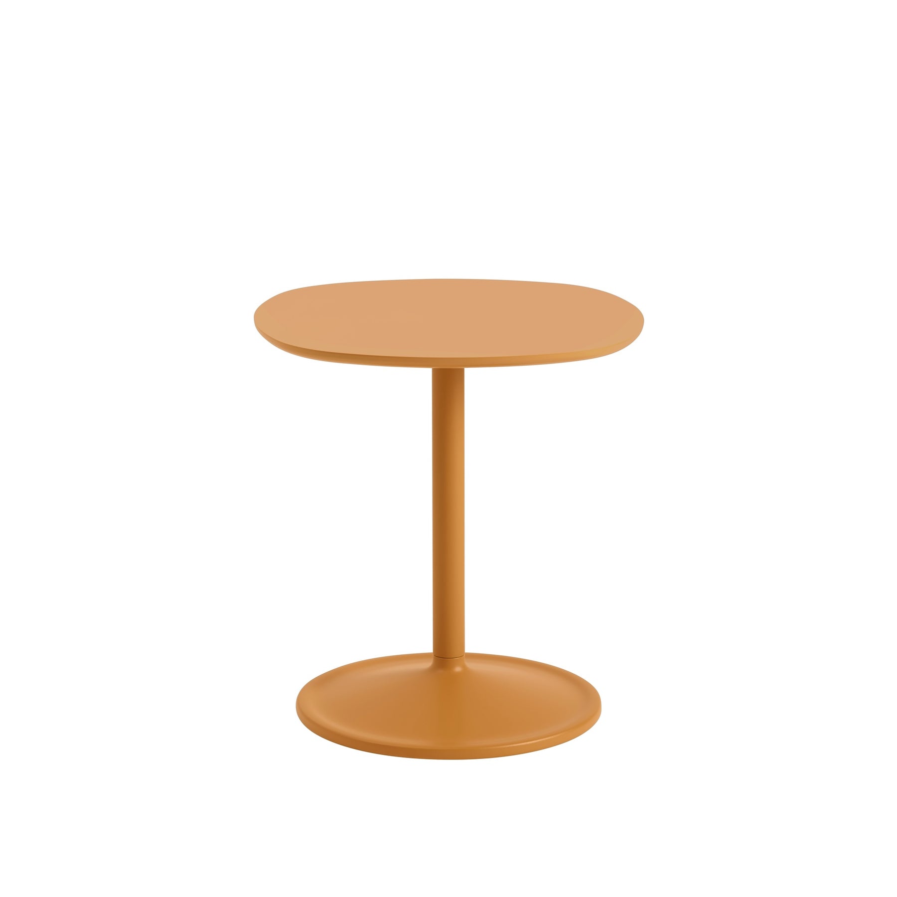 Muuto Soft Side Table Orange 17.7"w x 18.9"h