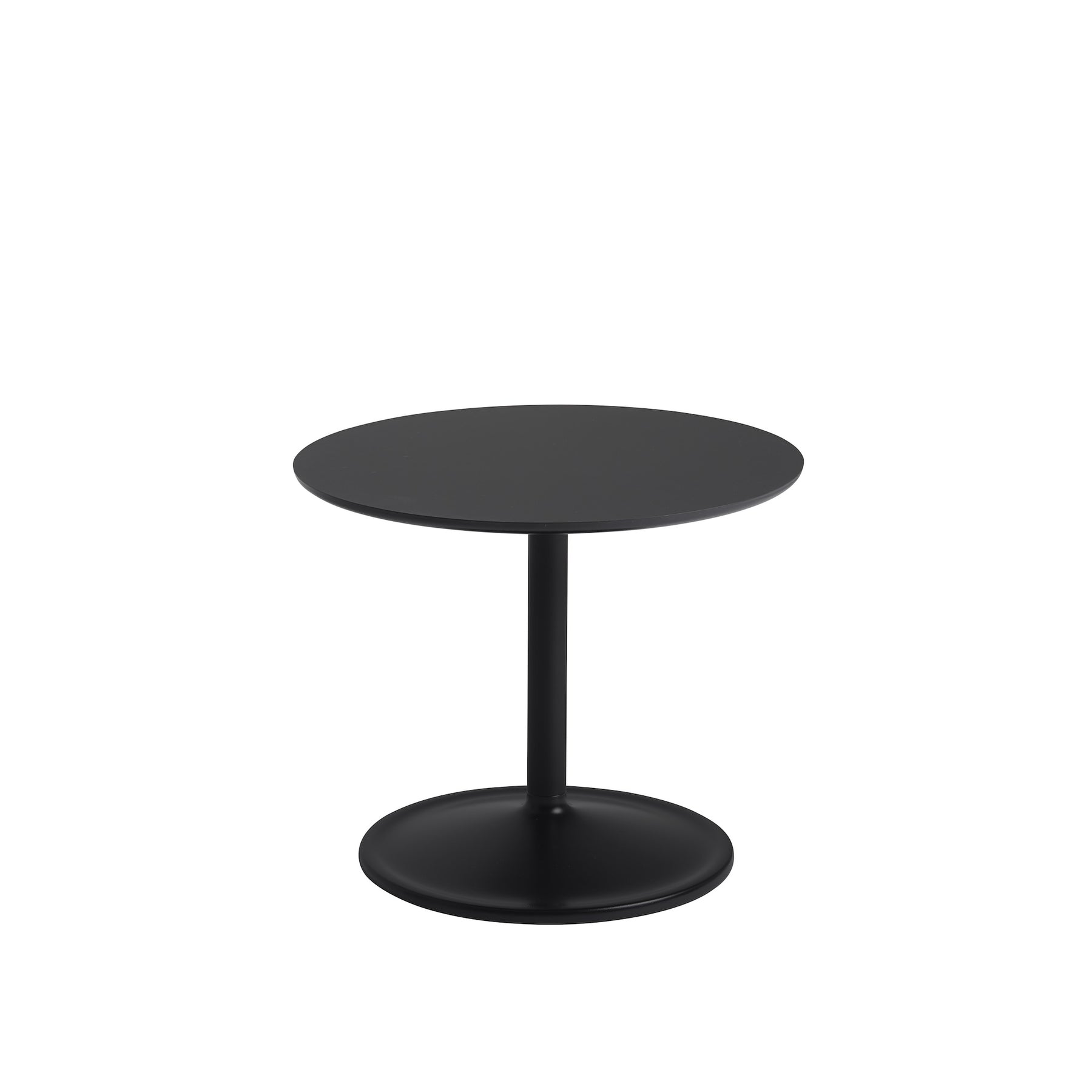 Muuto Soft Side Table Black 18.9"w x 15.7"h