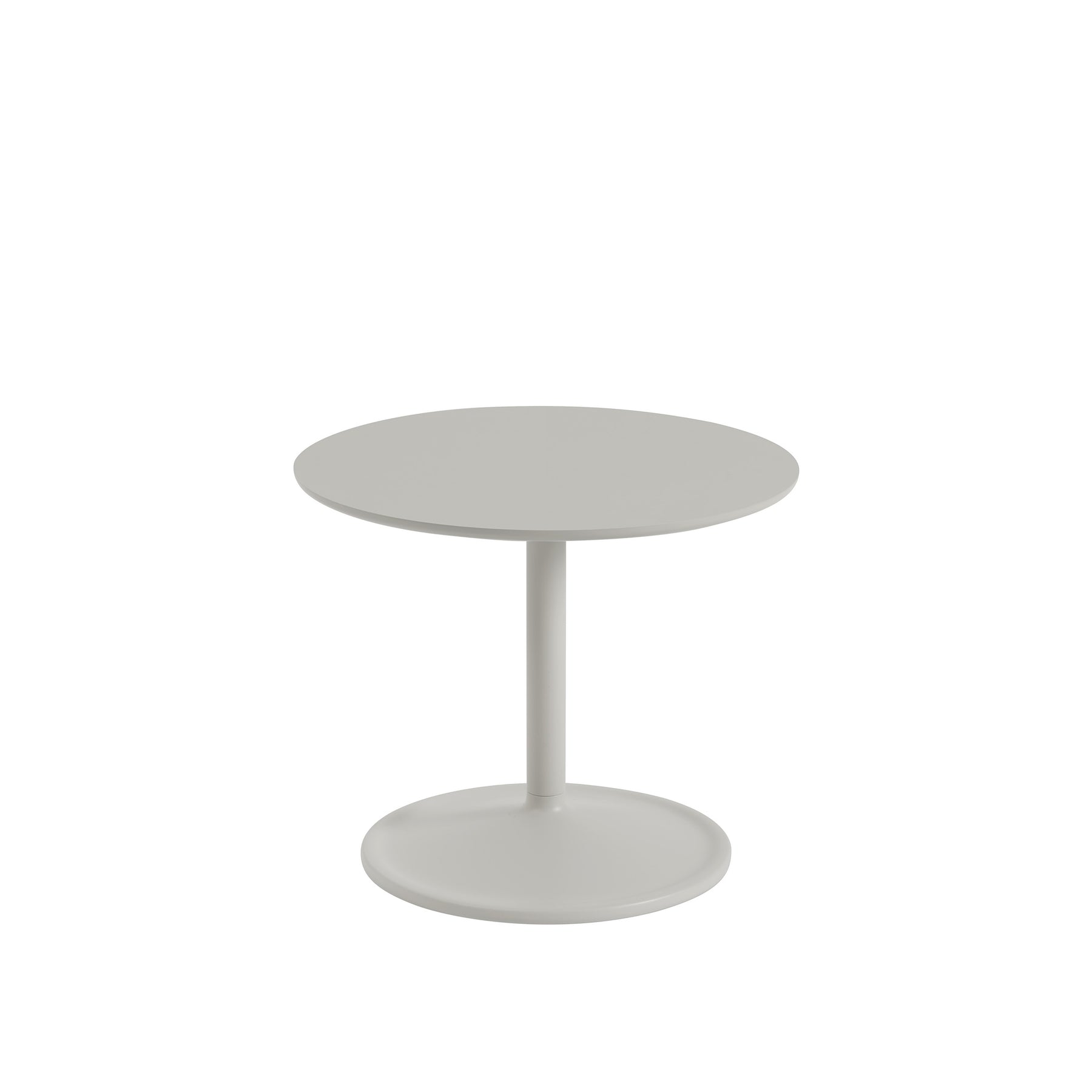 Muuto Soft Side Table Grey 18.9"w x 15.7"h