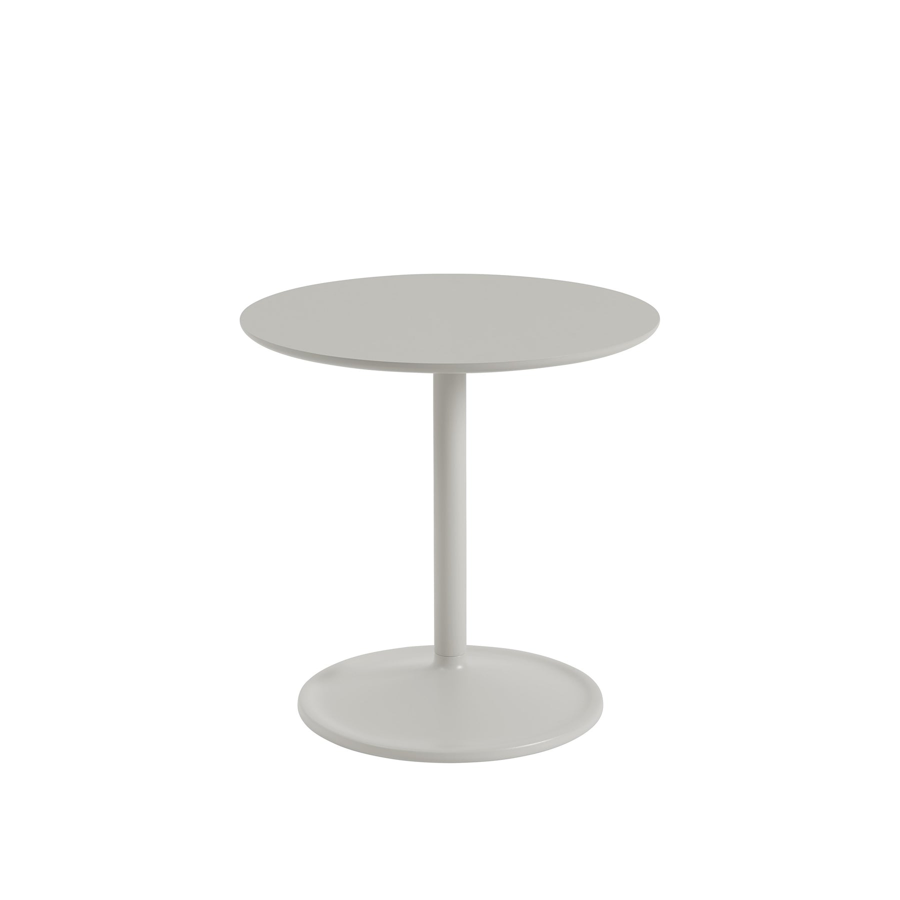 Muuto Soft Side Table Grey 18.9"w x 18.9"h