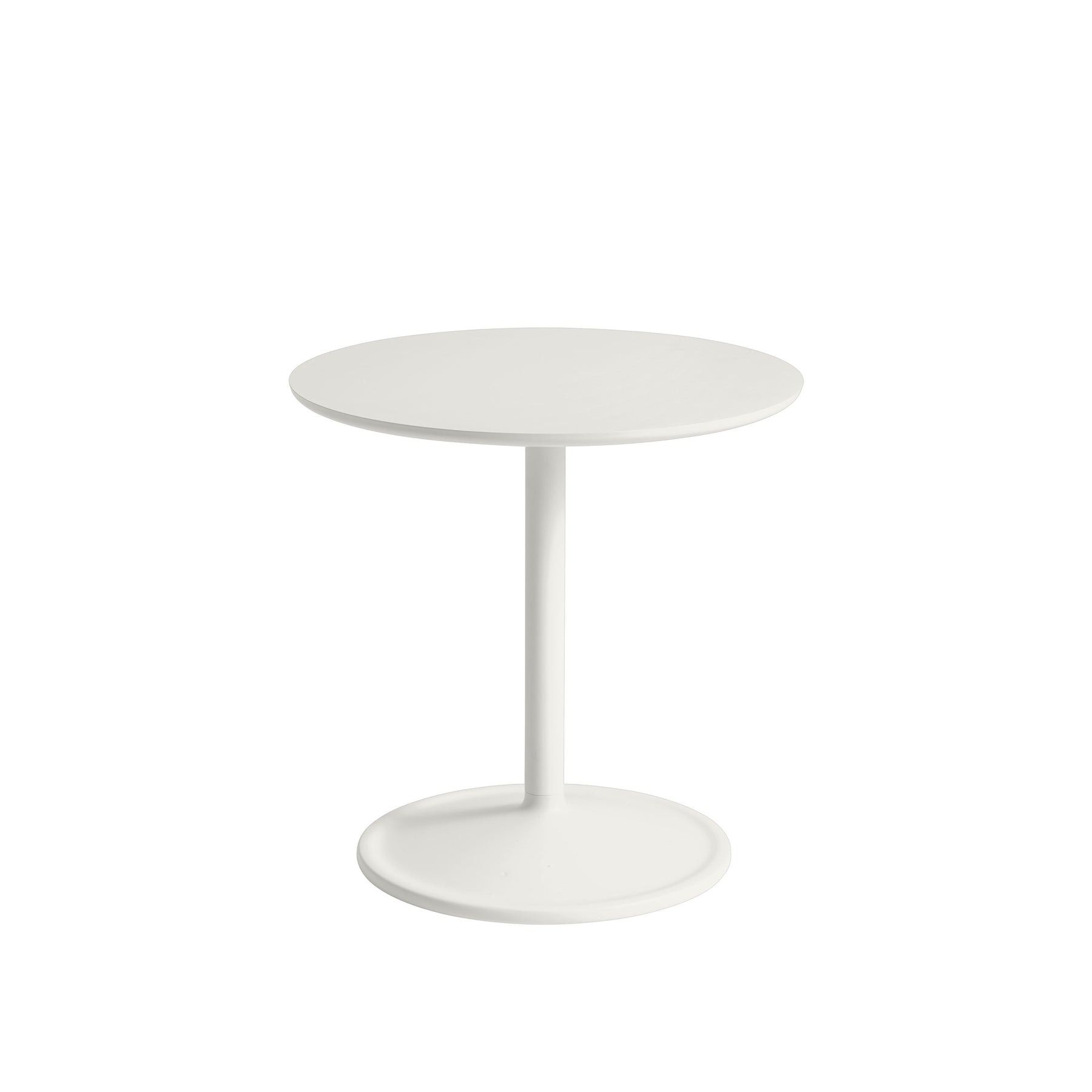 Muuto Soft Side Table Off White 18.9"w x 18.9"h