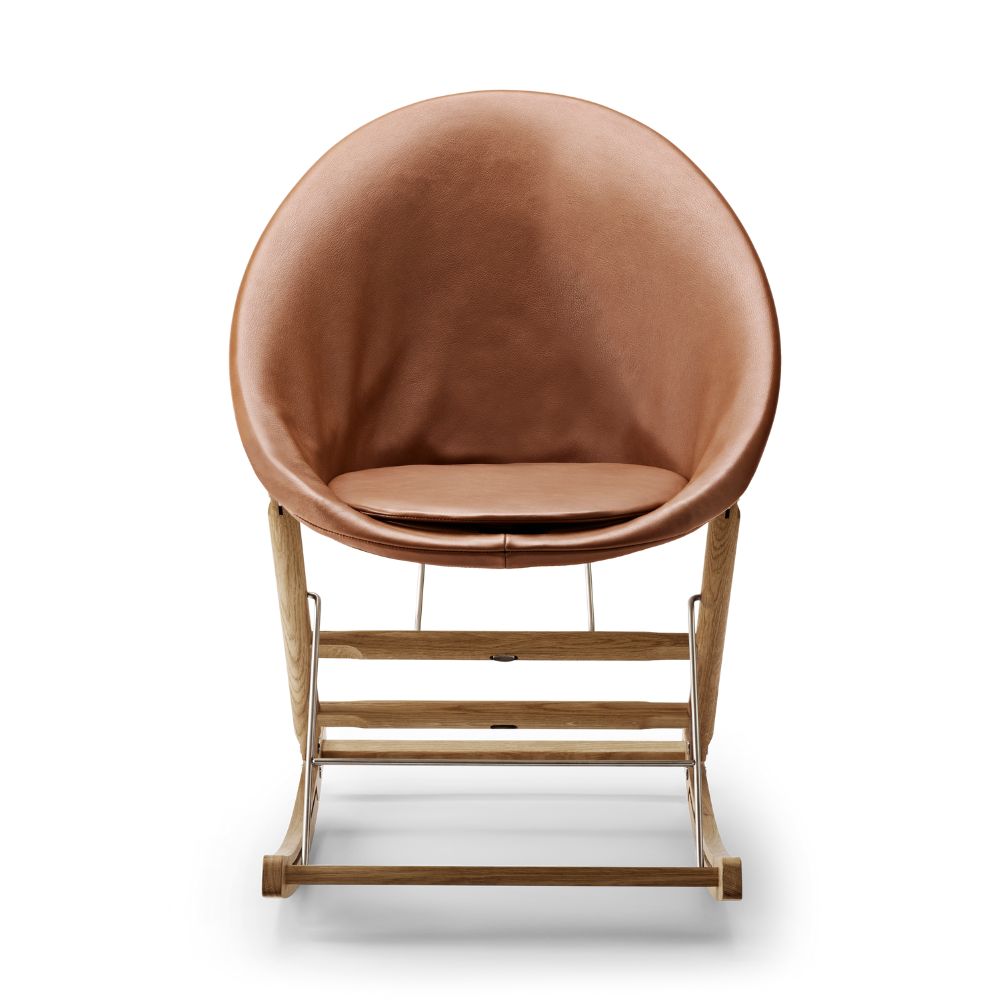 Leather nest chair hot sale