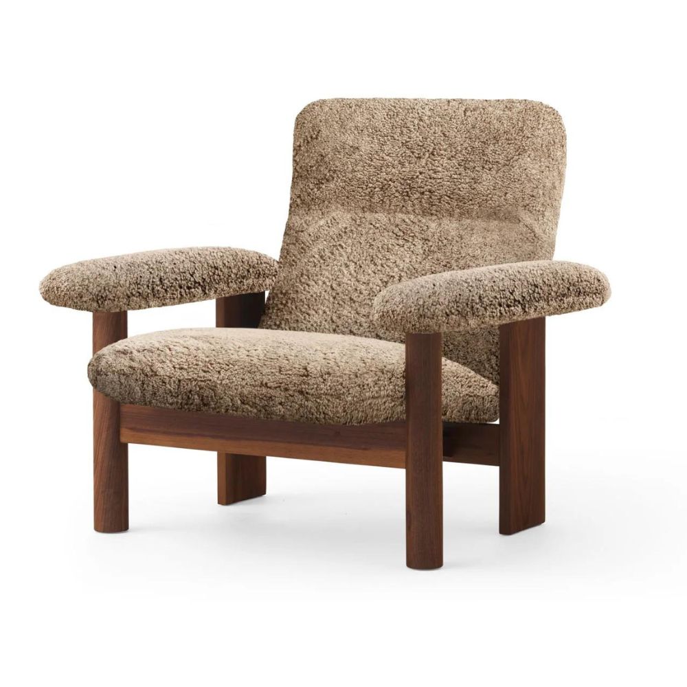 Audo Brasilia Lounge Chair - Sheepskin