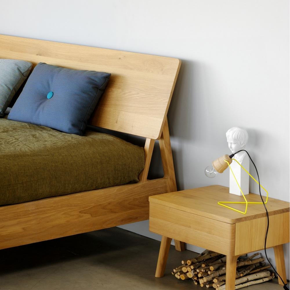 Oak Queen Air Bed