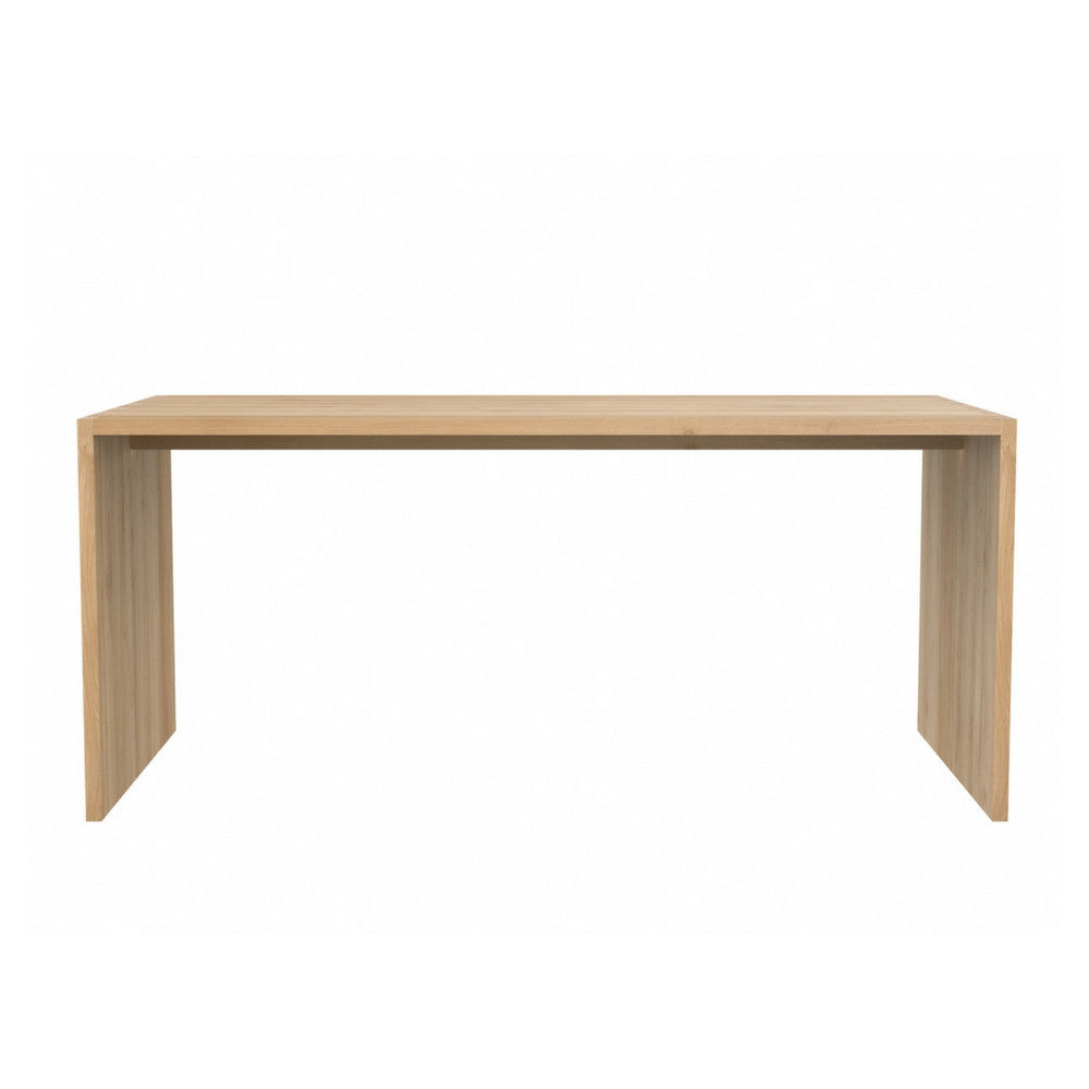 Ethnicraft oak shop wave desk