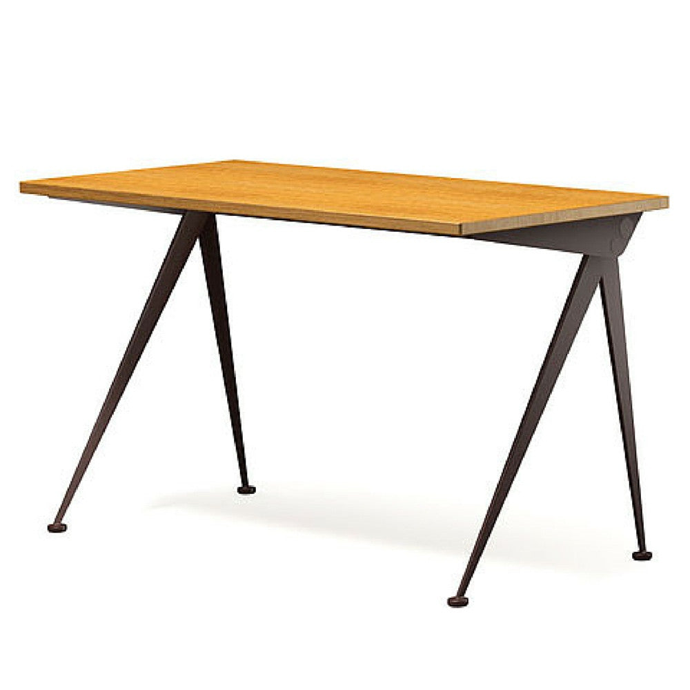 Solid Walnut Narrow Office Desk– Artisan Born