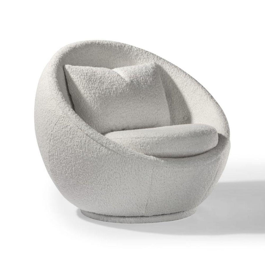 Thayer Coggin Milo Baughman Good Egg Swivel Chair