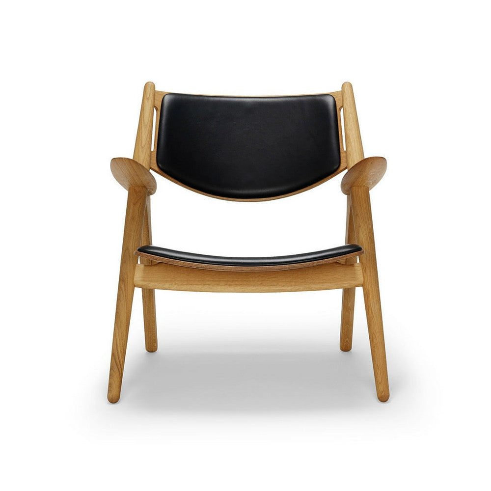 Carl Hansen & Son CH22 Leather Seat Cushion by Hans Wegner